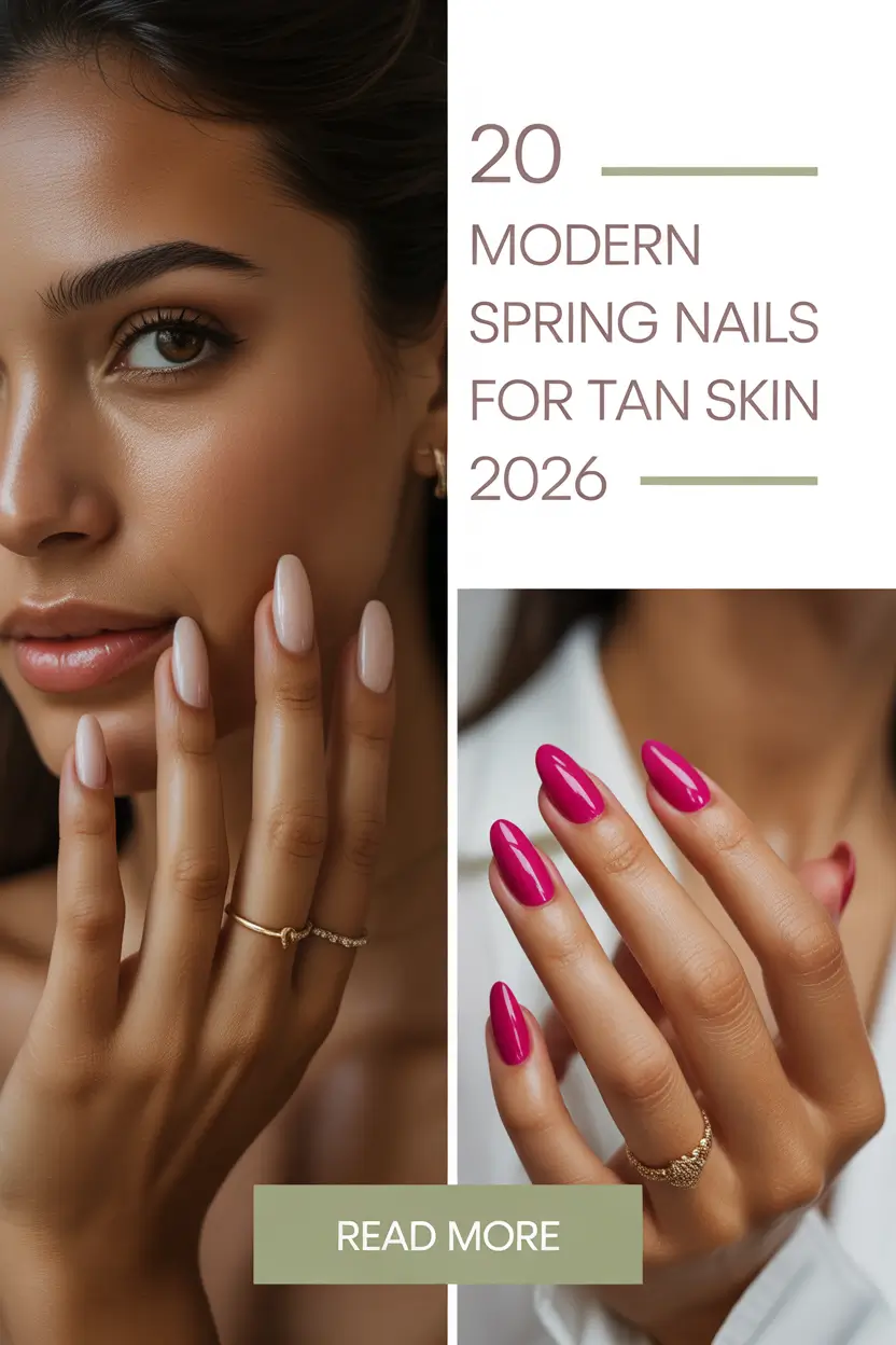 Modern Spring Nails for Tan Skin 2026: Fresh Colors, Flattering Tone Ideas & Trendy Inspo