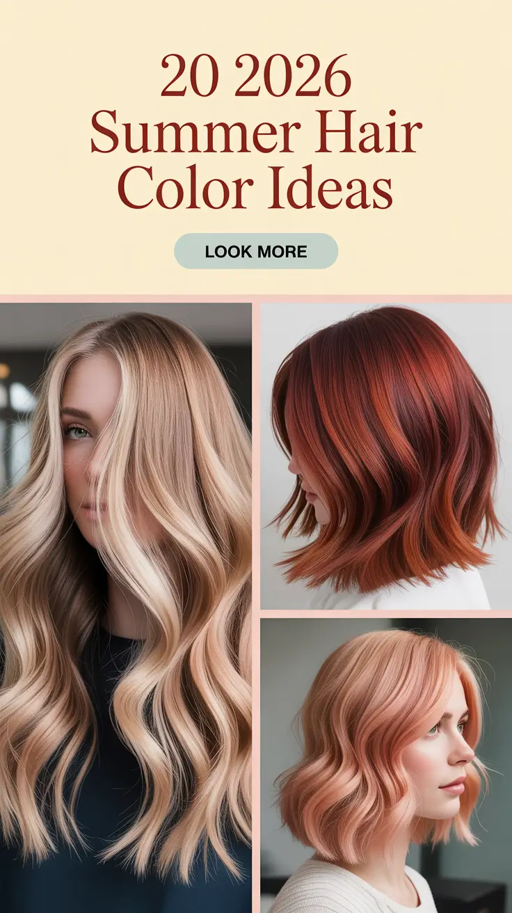 2026 Summer Hair Color Ideas That Will Instantly Refresh Your Look
