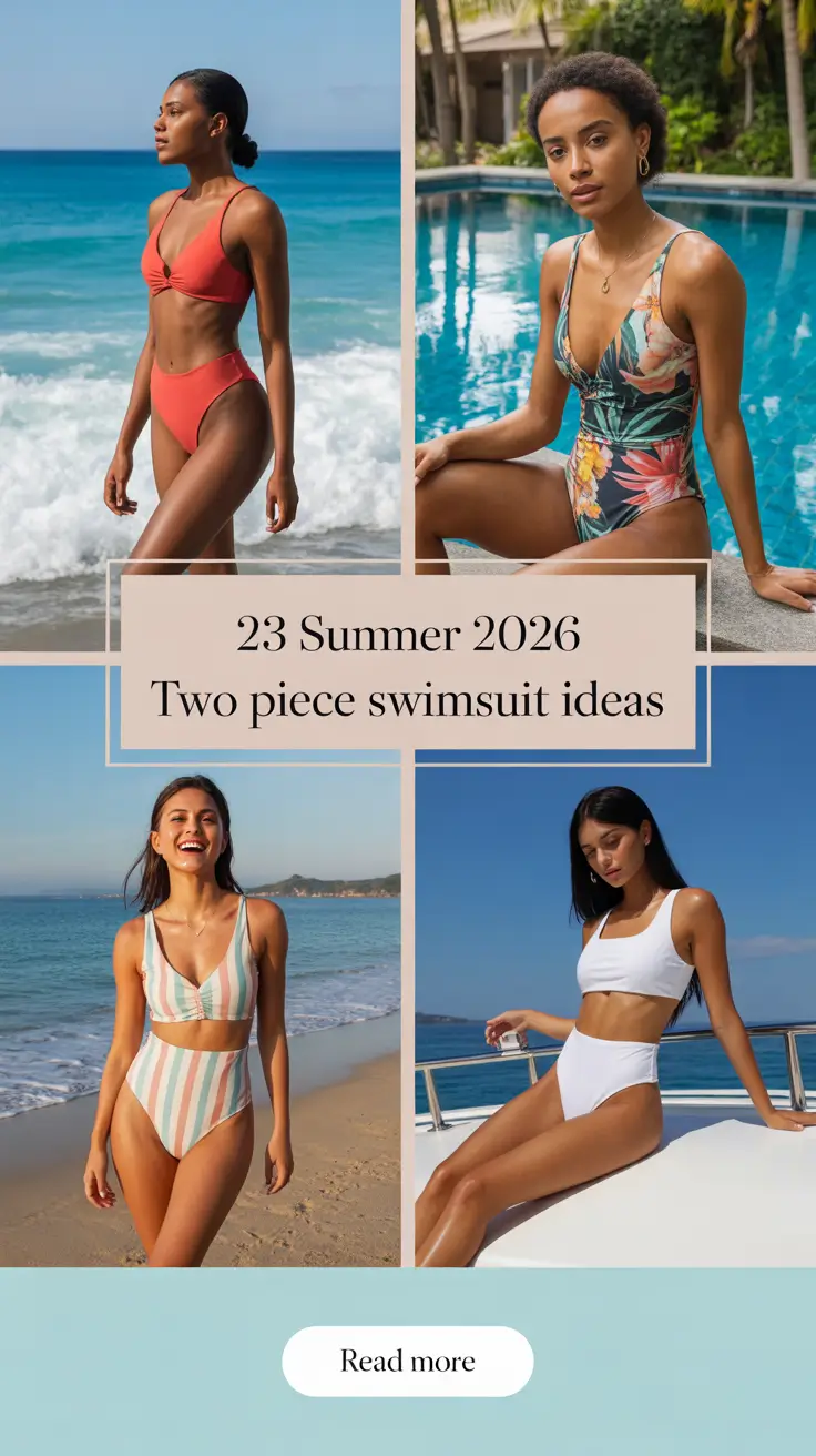 Summer 2026 Two Piece Swimsuit Ideas: Aesthetic Bikinis Inspo & Beach Outfit Trends