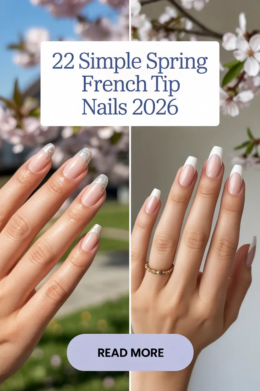 Simple Spring French Tip Nails 2026: Gorgeous Ideas & Designs for Every Style