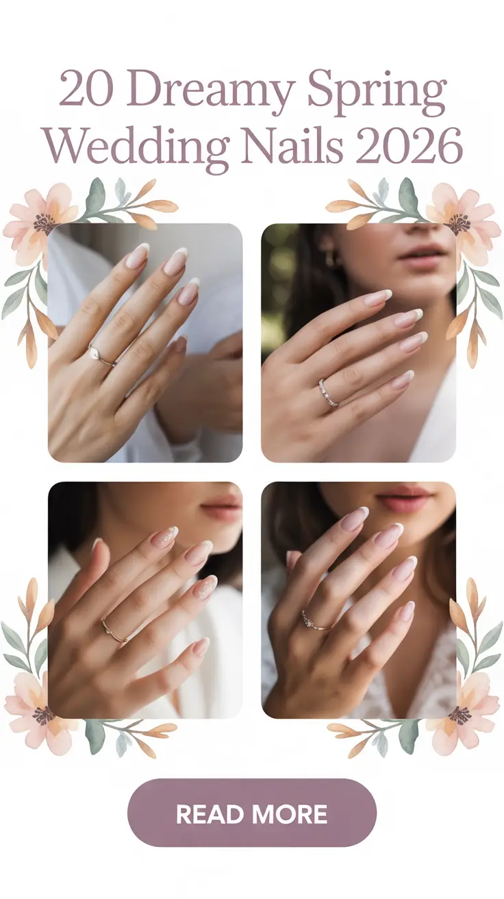 Dreamy Spring Wedding Nails 2026: Classy Bride, Bridesmaid & Guest Ideas
