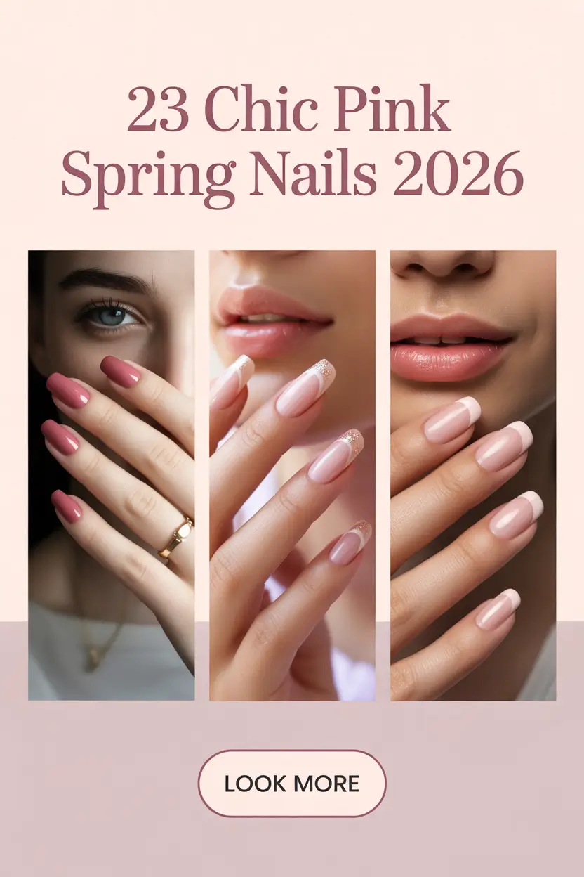 Chic Pink Spring Nails 2026: Trendy Designs You’ll Love