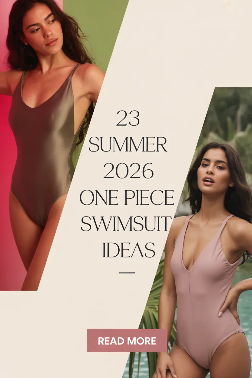 Summer 2026 One Piece Swimsuit Ideas That Instantly Elevate Your Beach Style