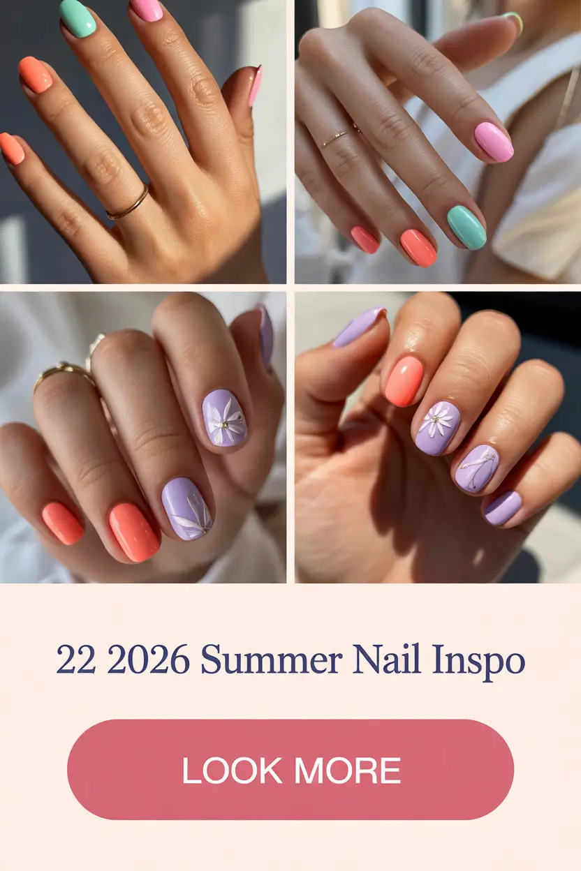 2026 Summer Nail Inspo: Trendy Almond, Square & Easy Manicure Ideas to Try Now