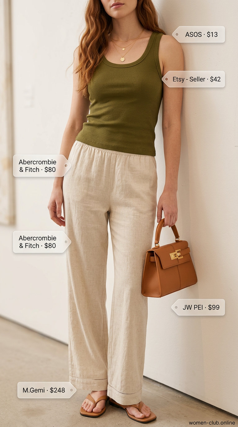 28 Effortless Clean Summer Basic Outfits for Women 2026 That Actually Work