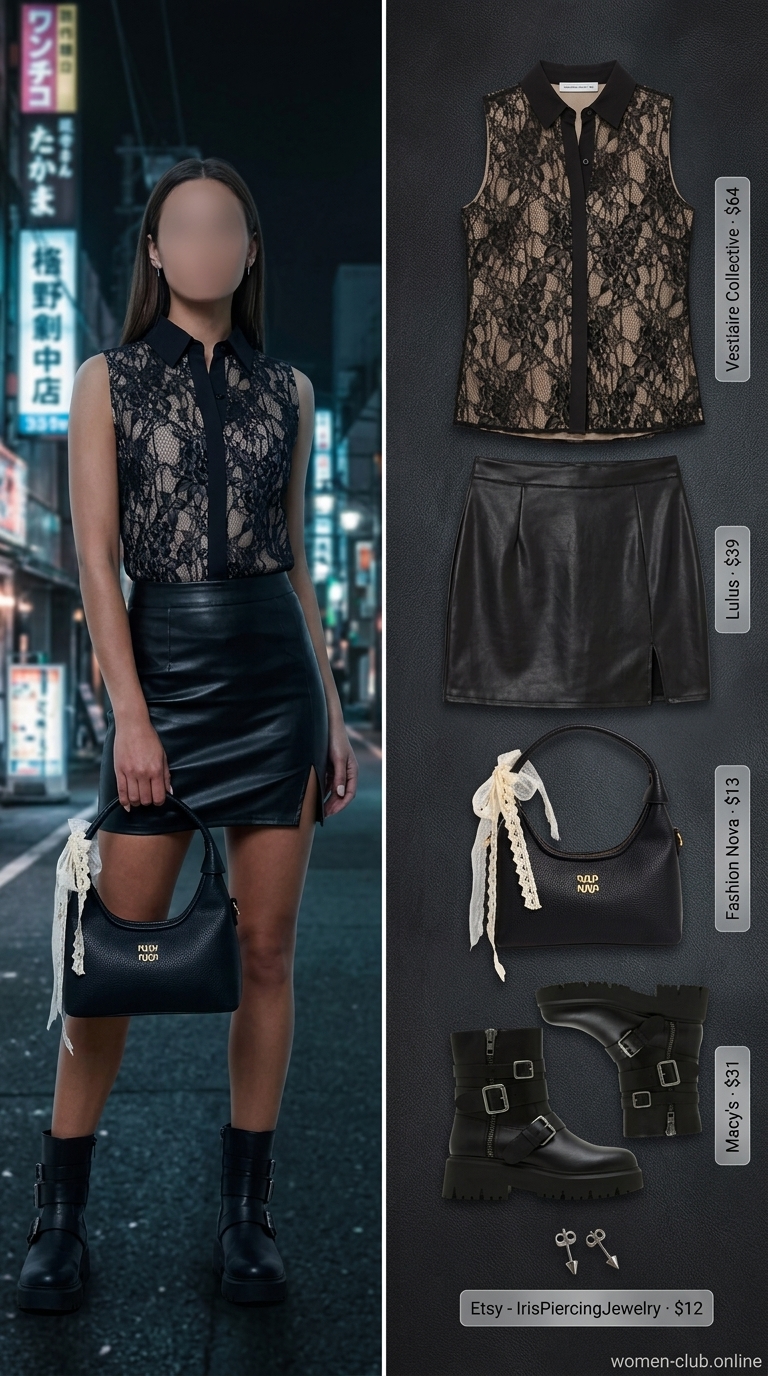 Twilight Garden Edge: Mixing Tough & Tender Textures