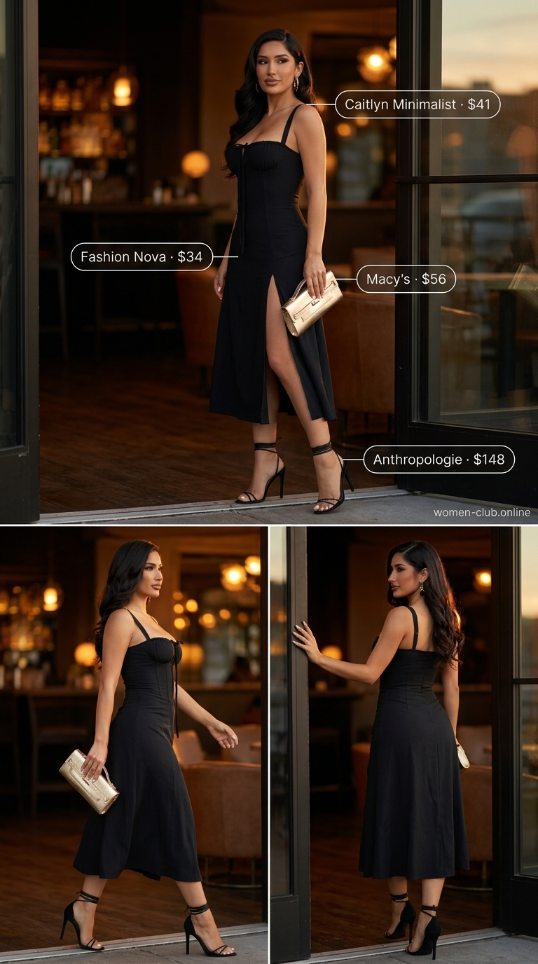 Champagne dress for dressy pant outfits summer for women 2026. Elegant date night.