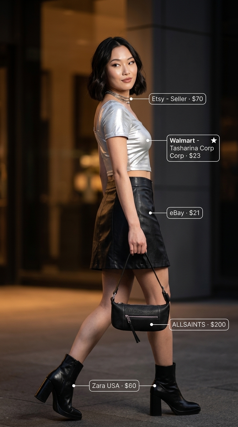 mini skirt outfits summer 2026 outfit idea - fashion styling inspiration