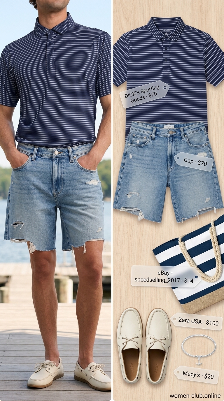 Lake House Nautical Prep: Effortless Charm