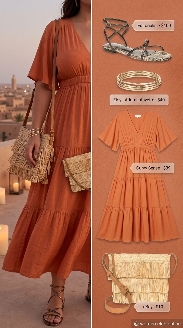 Sunset Desert Dream: Ethereal for Outdoor Dates