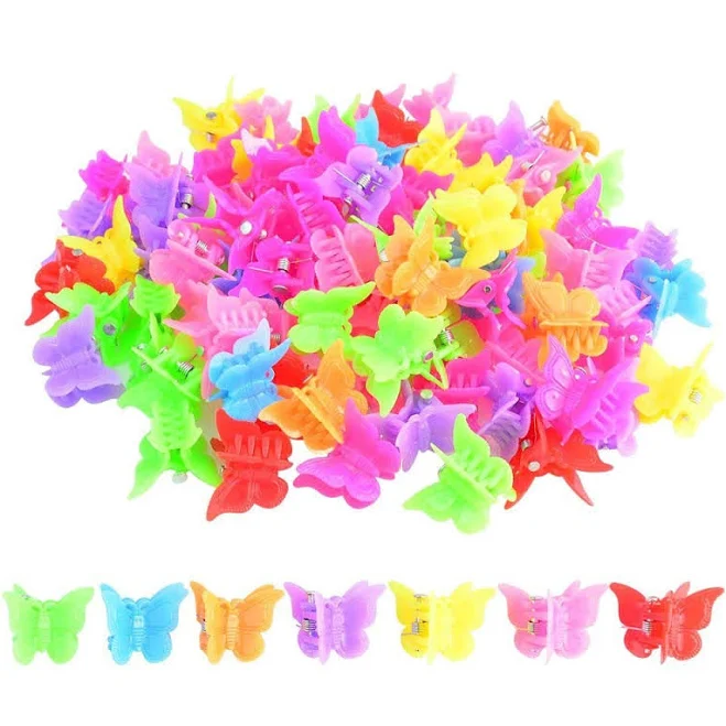 accessory 100 Packs Butterfly Hair Clips eBay $8.07
