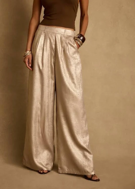 pants 12th Tribe Women's Waldorf Shimmer Trousers 12th Tribe $78