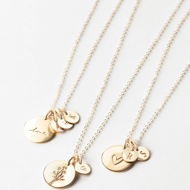 accessory 14K Solid Gold Bennett Necklace GLDN $118