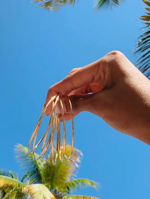 accessory 18K Thin Gold Filled Minimalist Bangle Bracelet Etsy - ShopMaLiB $25.5