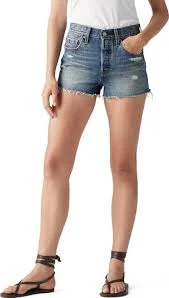 shorts 501 Original High Waist Denim Cutoff Shorts Nordstrom Rack $27.97