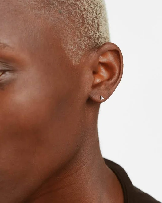 accessory 925 Sterling Silver Minimalist Stud Earrings Etsy - REDCHERRYBLVD $14.15