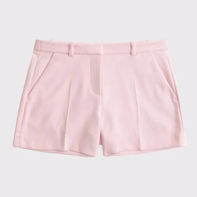 shorts Abercrombie & Fitch Women's Mid Rise Tailored Shorts Abercrombie & Fitch $60