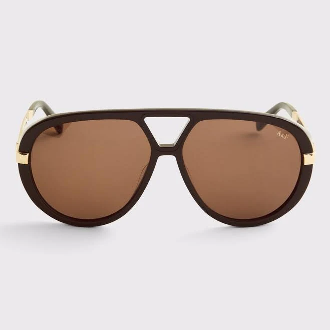 accessory Abercrombie & Fitch Women's Oversized Aviator Sunglasses Abercrombie & Fitch $95