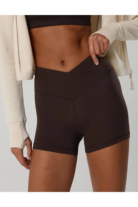 biker shorts Aerie Real Me Crossover 3" Bike Short Aerie $20