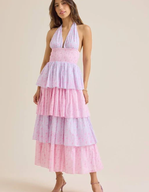 dress Altar'd State Fiora Halter Maxi Dress Altar'd State $46.99