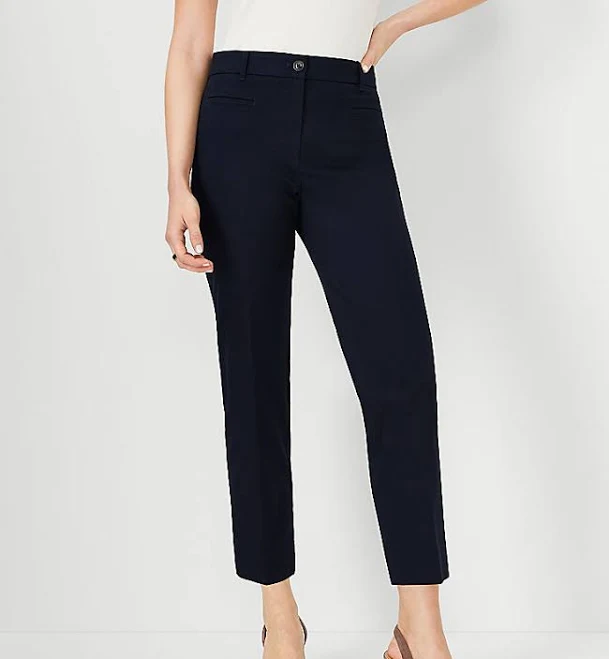 pants Ann Taylor Women's Cotton Crop Pants Ann Taylor $47.7