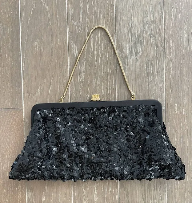 bag Ann Taylor Women's Sequin Clutch Handbag eBay $15