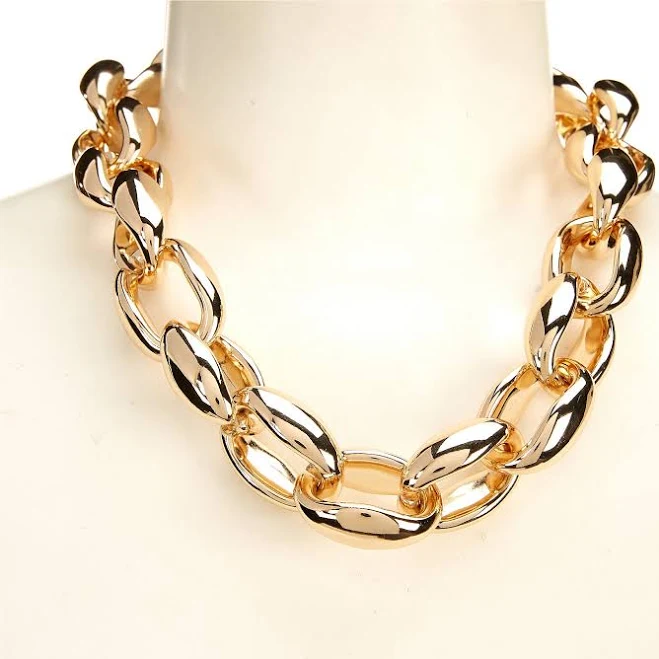 accessory Anna Ava Chunky Curb Chain Collar Necklace Dillard's $38