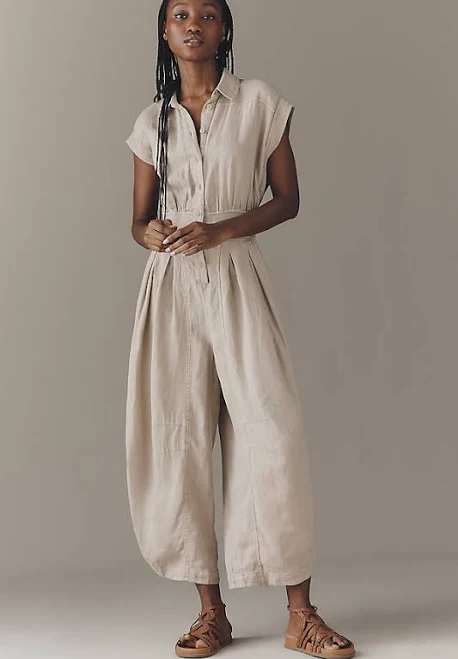 jumpsuit Anthropologie Linen Shirting Jumpsuit Anthropologie $188