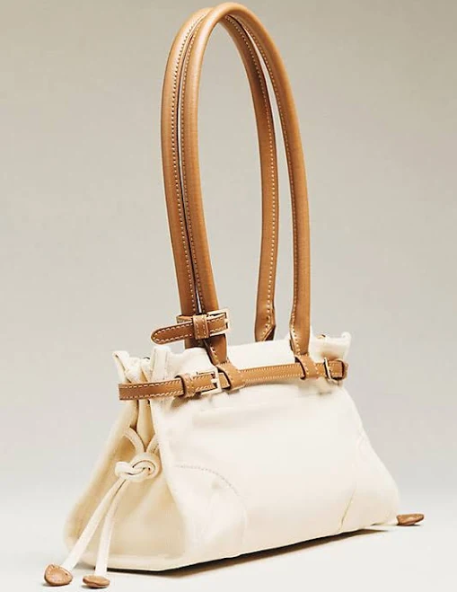 bag Anthropologie The Greer Structured Canvas Shoulder Bag Anthropologie $79.95