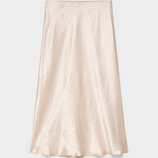 skirt Aritzia Babaton Slip Satin Midi Skirt Aritzia $98