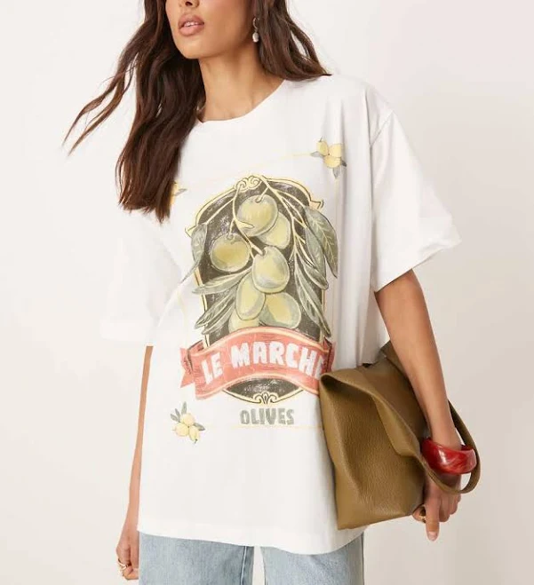 top ASOS Oversized Graphic T-Shirt ASOS $20.99