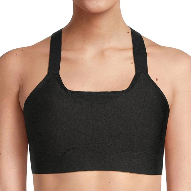 top Avia Women's Cross Back Sports Bra with High Support Walmart $17.98