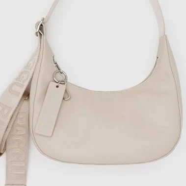 bag Baggu Small Recycled Leather Crescent Bag BAGGU $83