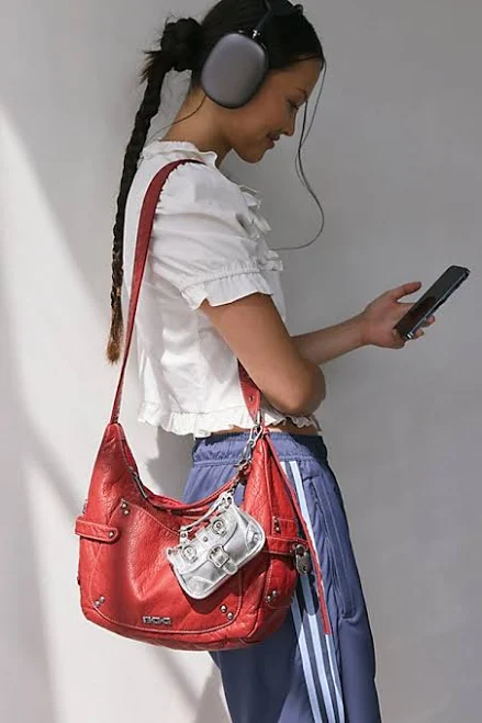 bag BDG Reggie Faux Leather Crossbody Bag Urban Outfitters $60