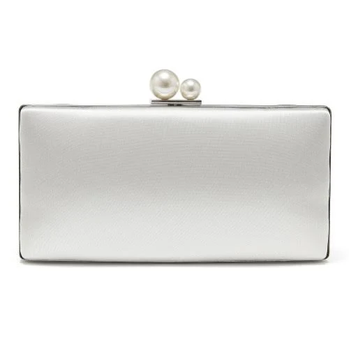 bag Beau Pearl Detail Bridal Clutch Bag Lace & Favour $122
