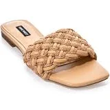 shoes Braided Slide Sandal Tan Boston Proper $29.99