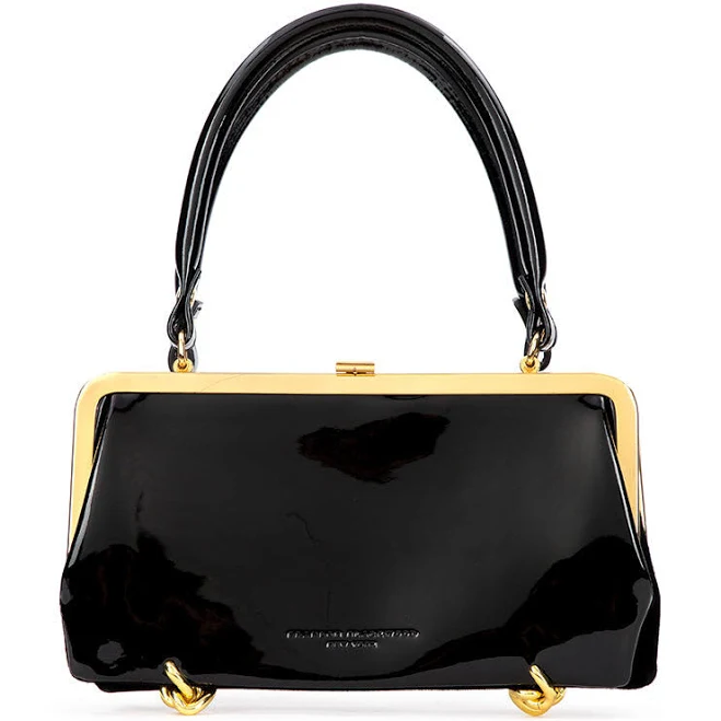 bag Brandon Blackwood Gemini Patent Leather Purse Brandon Blackwood New York $300