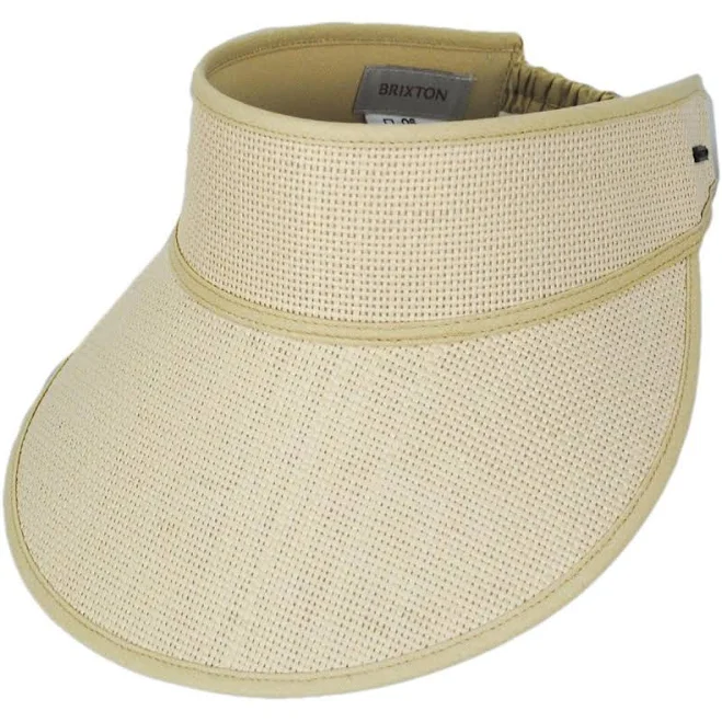 accessory Brixton Women's Newport Straw Visor Hat Village Hat Shop $39.2