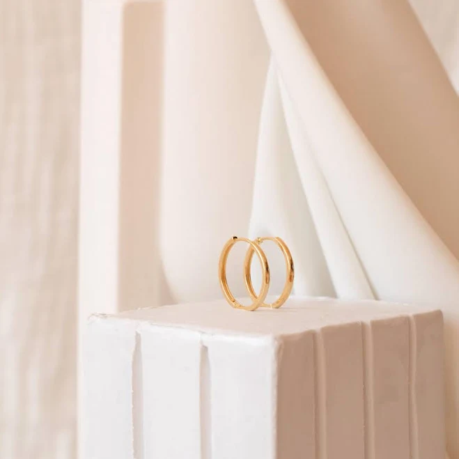 accessory Caitlyn Minimalist Minimalist Everyday Classic Hoop Earrings Etsy - CaitlynMinimalist $24.8