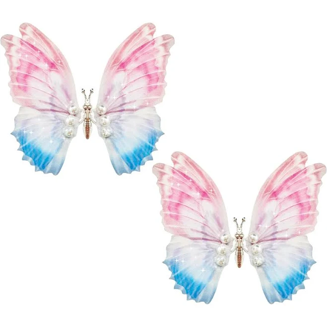accessory Candyfloss Butterfly Hair Clip 2-Pack Neva Nude $9.99