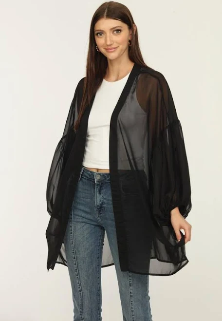kimono Chiffon Kimono Veronica M $68