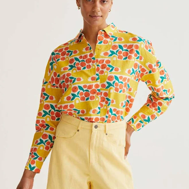 top Citrus L/S Shirt Bella Vita $88