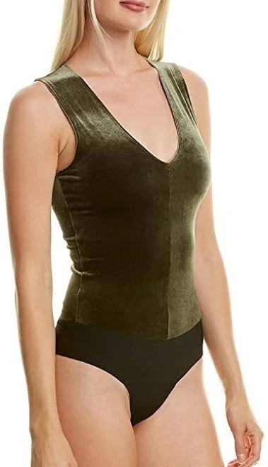 bodysuit Commando Women's Velvet V-Neck Bodysuit eBay - allstarforyou $63.99