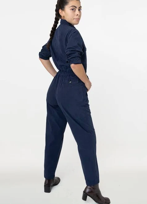 jumpsuit Cotton Poplin Utility Jumpsuit Los Angeles Apparel $200