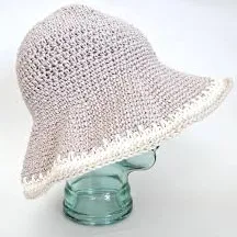 hats Crochet Cotton Sun Hat, Beige Floppy Brim Beach Hat Etsy $49