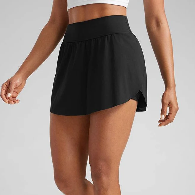 ultra-mini CRZ YOGA Women's A-Line High Rise Pocket Tennis Skirt crz yoga $28