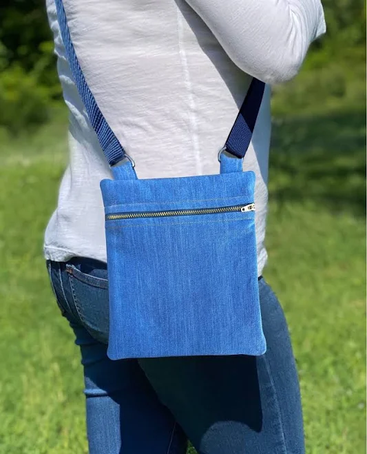 bag Denim Crossbody Bag Etsy - Seller $14.8