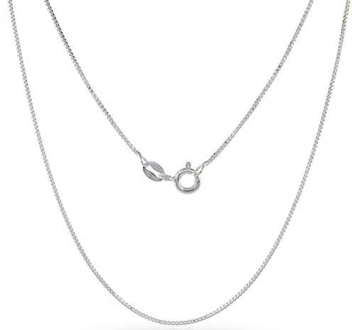 accessory Donatello Gian Women's Sterling Silver Thin Box Chain Necklace Nordstrom $28.99