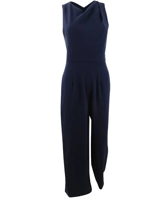 jumpsuit Donna Ricco Women's Sleeveless Crepe Jumpsuit eBay - clothingfinalsalestore $39.95