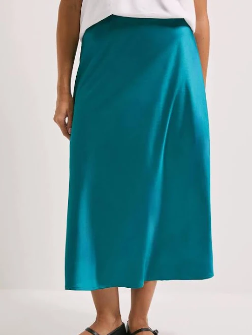 skirt Dorothy Perkins Women's Satin Bias Cut Skirt boohoo USA $18